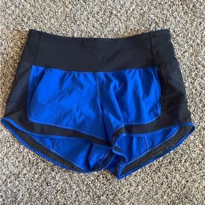 Blue Lululemon Shorts